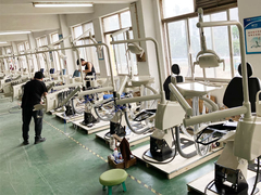 fábrica dental da cadeira