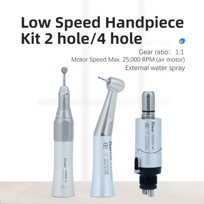 Kit Dental de Baixa Velocidade Contra Angel Handpiece com irrigação externa de água