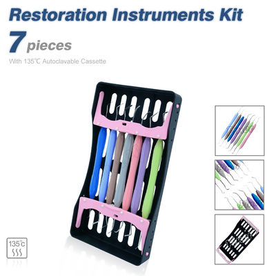 Kit de restauração estética de resina dental antiderrapante de silicone