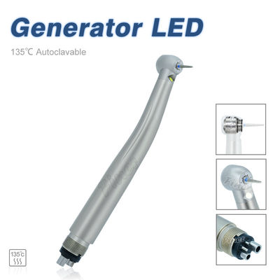 Equipamento de odontologia Turbina de alta velocidade Dental Fast Handpiece com luz LED gerador