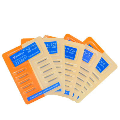 Peso leve dental de Burs do carboneto do diâmetro 1.59-1.6mm para o uso dental