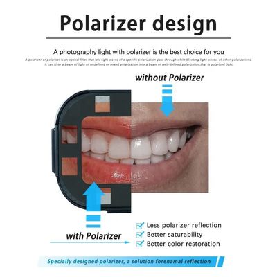 fotografia dental ortodôntica Dimmable claro instantâneo dos instrumentos 6000-6500K