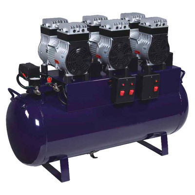 220V máquina dental 90L/128L 1-To-6 do compressor de ar da C.A. 50Hz prática