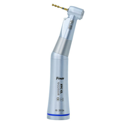 Contra o tipo azul dental conexão da cor E de Handpiece da velocidade lenta do metal do ângulo
