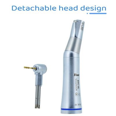 Contra o tipo azul dental conexão da cor E de Handpiece da velocidade lenta do metal do ângulo