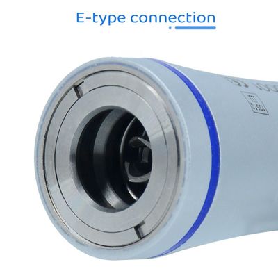 Contra o tipo azul dental conexão da cor E de Handpiece da velocidade lenta do metal do ângulo