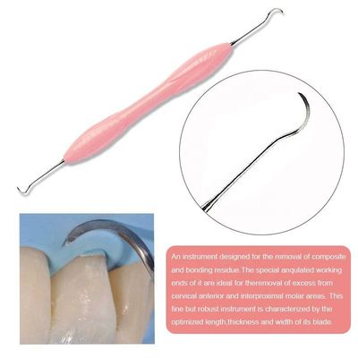 Instrumentos cirúrgicos dentais do punho do silicone para o enchimento composto multicolorido