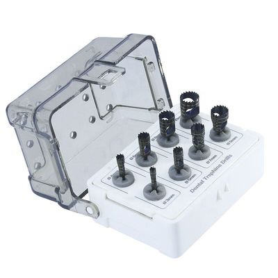 Brocas dentais práticas de pouco peso do Trephine, cirurgia guiada multicolorido Kit Dental