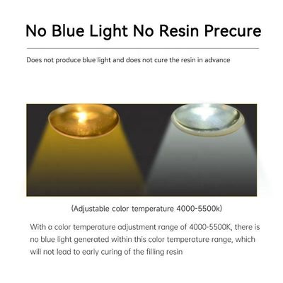 3500-5500K LED cadeira odontológica luz removível sem sombra 8 lâmpadas