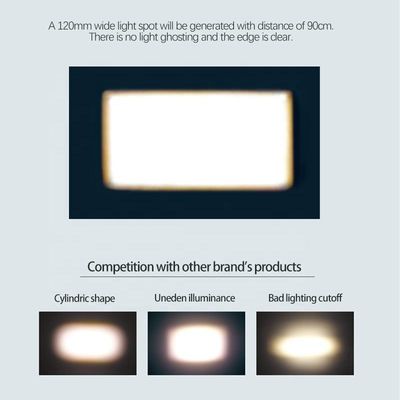 3500-5500K LED cadeira odontológica luz removível sem sombra 8 lâmpadas