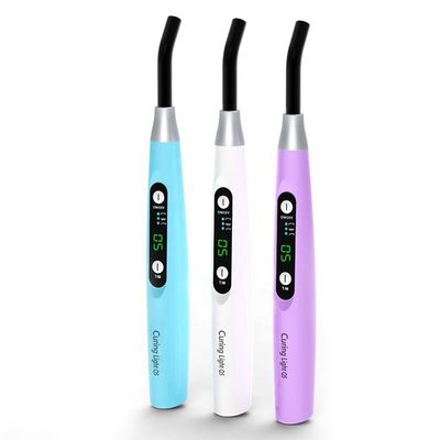 Luz de polimerização odontológica portátil DC 5V 1A comprimento de onda multicolor 385-515nm