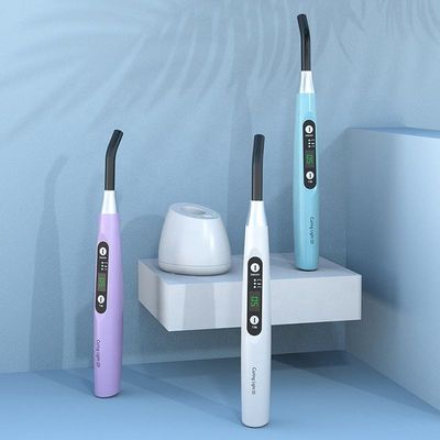 Luz de polimerização odontológica portátil DC 5V 1A comprimento de onda multicolor 385-515nm