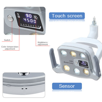 tamanho de ponto dental 80*160mm da lâmpada 3500-5500K da cadeira 9W para a distância de 700mm
