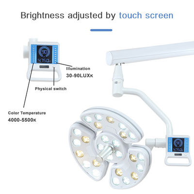 Luz Shadowless do diodo emissor de luz da cadeira dental com ajuste da temperatura de cor &amp; interruptor do sensor