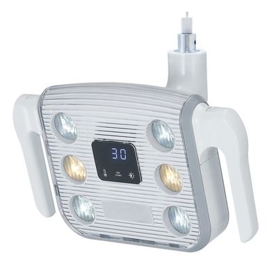 Luz dental dobro amarela branca da cadeira da temperatura de cor para a odontologia 3500K 700mm