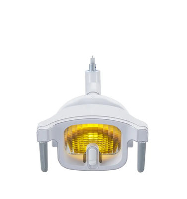 Luz dental dobro amarela branca da cadeira da temperatura de cor para a odontologia 3500K 700mm