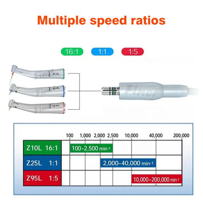Motor elétrico sem escova dental de equipamentos de laboratório do OEM para a cirurgia 40000rpm do osso