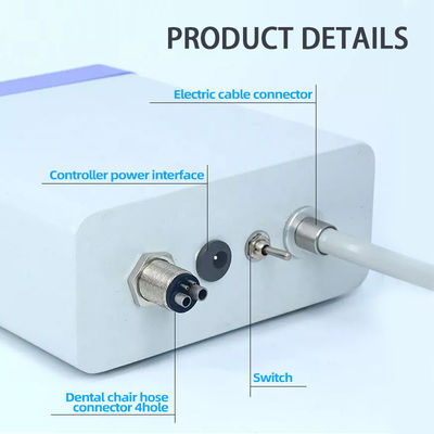 O diodo emissor de luz iluminou o Eletromotor dental com anel vermelho 1/5 Handpiece crescente