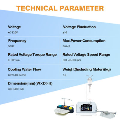 motor cirúrgico dental do implante 50Hz com o 20/1 de implante contra o ângulo Handpiece