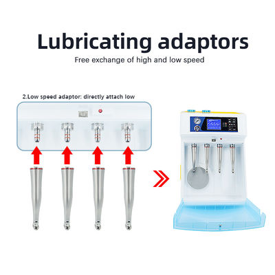 máquina dental da lubrificação de Handpiece da tela de 50w HD que limpa lubrificando o sistema da máquina