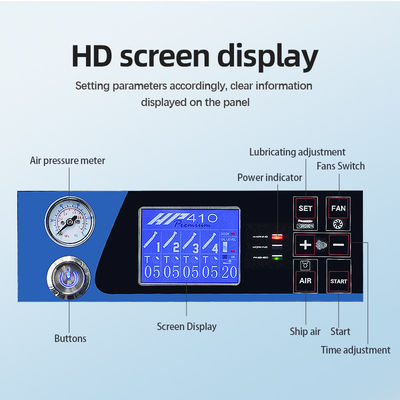 máquina dental da lubrificação de Handpiece da tela de 50w HD que limpa lubrificando o sistema da máquina