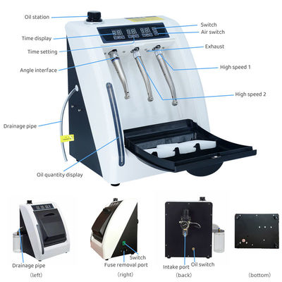 60L/Min Dental Handpiece Lubricator High ou Handpiece de baixa velocidade que lubrificam a máquina