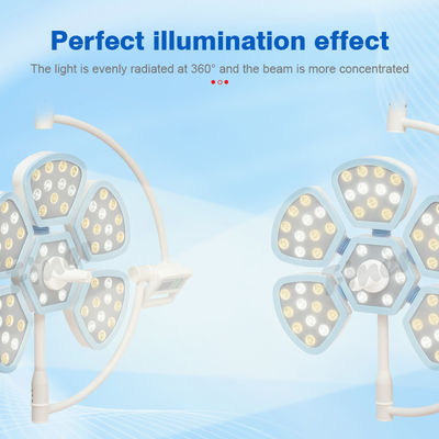Versátil ajustável montado teto da multi luz cirúrgica do ângulo