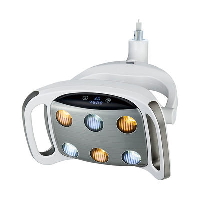 A luz dental Shadowless da cadeira conduziu a temperatura de cor dobro clara cirúrgica do implante