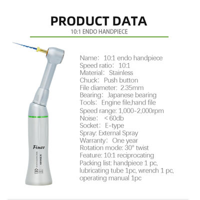 Escala de velocidade dental da unidade de Handpiece da tecla do tipo soquete de 000-2 E