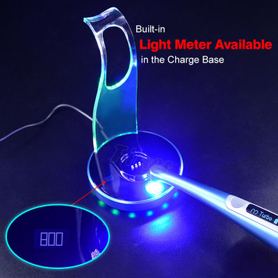 Diodo emissor de luz dental durável que cura a 1 lâmpada sem fio leve da cura do comprimento de onda do segundo