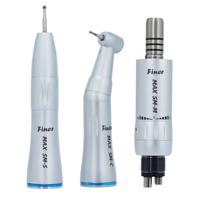 25000rpm Dental Handpiece Set Spray de água interna Motor de ar contra ângulo reta