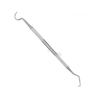 3pcs de aço inoxidável Instrumentos dentários ortodônticos Espelho da boca Ferramentas dentárias