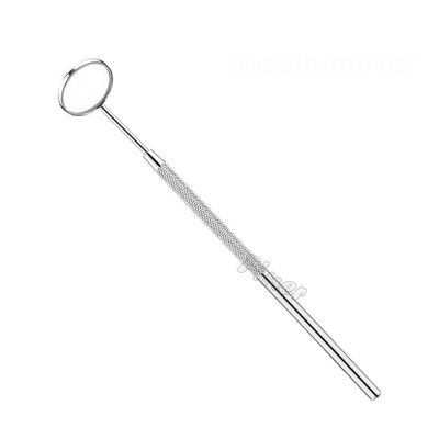 3pcs de aço inoxidável Instrumentos dentários ortodônticos Espelho da boca Ferramentas dentárias