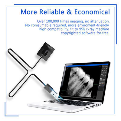 Sensor digital de raios-X dentário para implante dentário e tratamento endodôntico