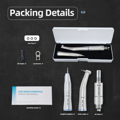 Turbina de ar de vapor de água interna de baixa velocidade Dental Handpiece Press Button