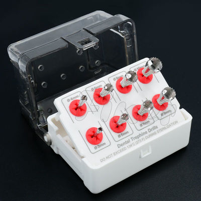 Kit de perfuração de implantes dentários para os ossos Kit de perfuração de implantes dentários cirúrgicos