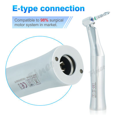 Redução contra ângulo E-Generador Luz LED 20/1 Dental Implantado de mão