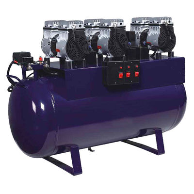 Compressor dental de ar livre de óleo silencioso para cadeira dental Multiscene 1 a 5