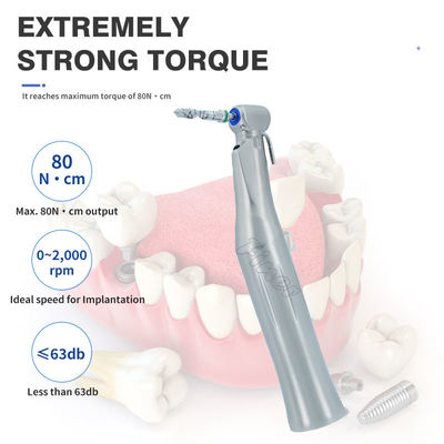 Implante Dental de Fibra Óptica Porta-voz Contra Ângulo Porta-voz Implante Dental Porta-voz Para Cirurgia de Implante Dental