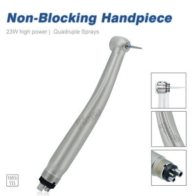 4 buracos Turbina de ar Dental Fast Handpiece Dental de alta velocidade Handpiece
