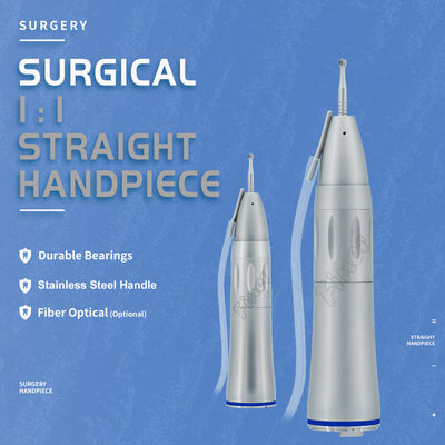 Fibra óptica Dental Sinus Lift Handpiece Dental Straight Handpiece Equipamento de implante dental