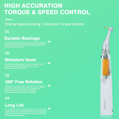 Endomotor 6: 1 com motor elétrico Apex para tratamento endotérmico motor endotérmico dentário